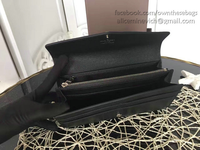 Louis Vuitton Epi Leather Sarah Wallet Noir M60760