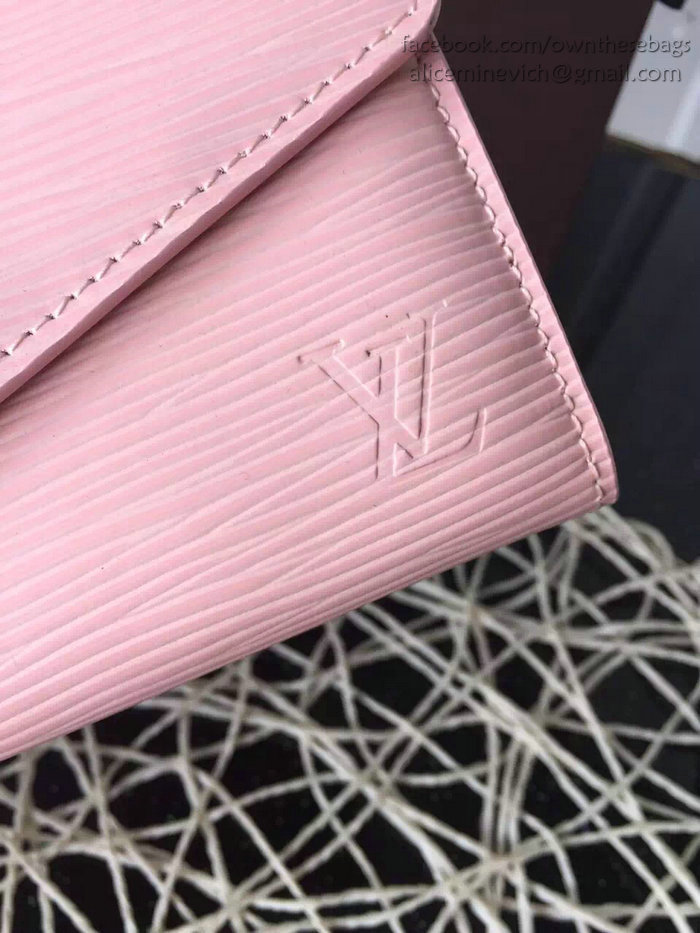 Louis Vuitton Epi Leather Sarah Wallet Pink M60760