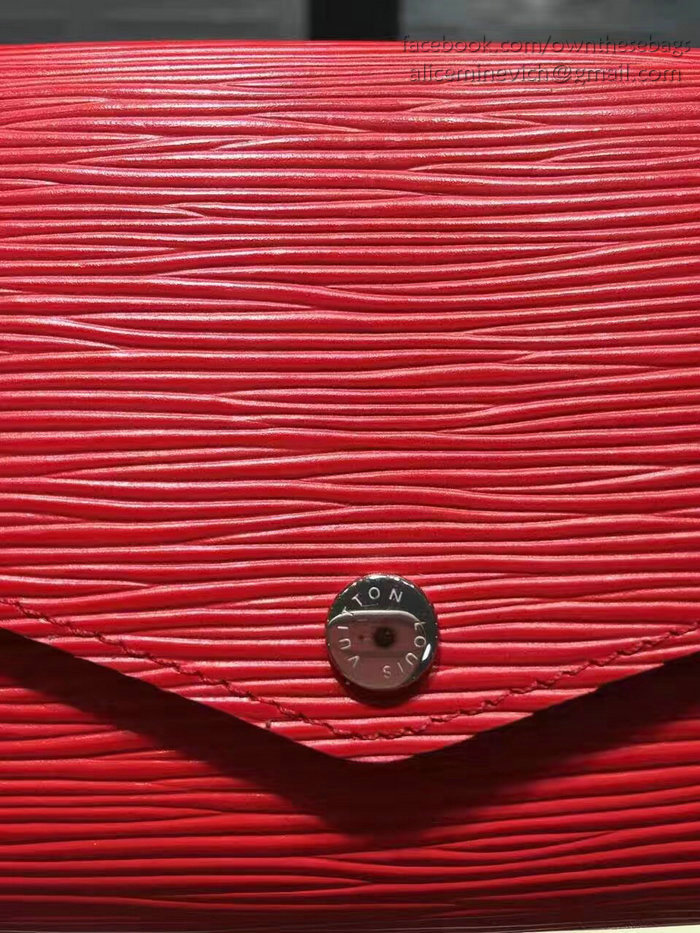 Louis Vuitton Epi Leather Sarah Wallet Red M60760