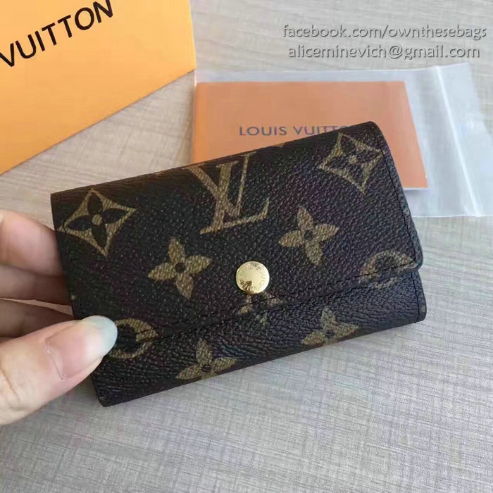 Louis Vuitton Monogram Canvas 6 Key Holder Armagnac M60701