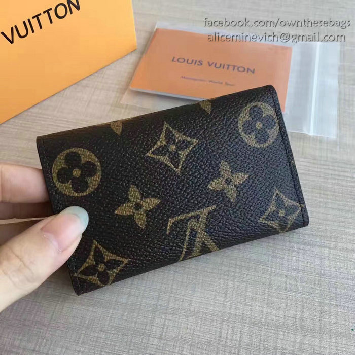 Louis Vuitton Monogram Canvas 6 Key Holder Orange M60701