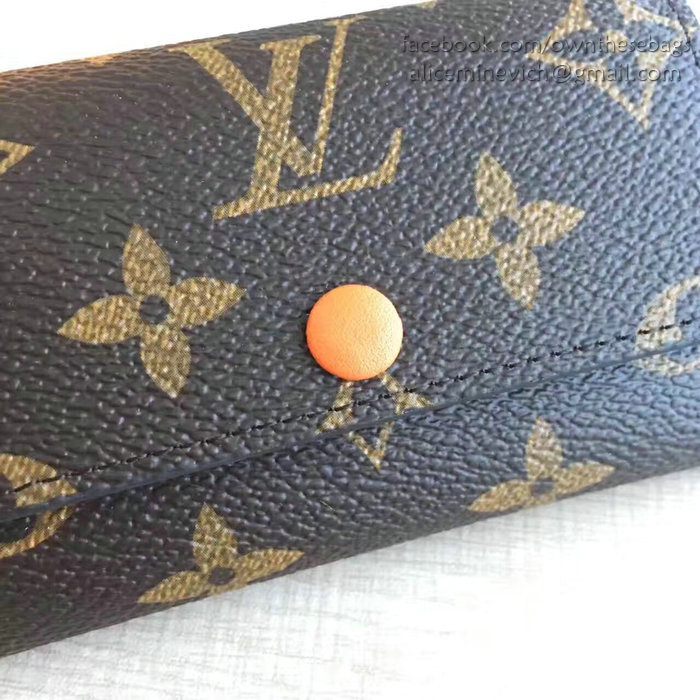 Louis Vuitton Monogram Canvas 6 Key Holder Orange M60701