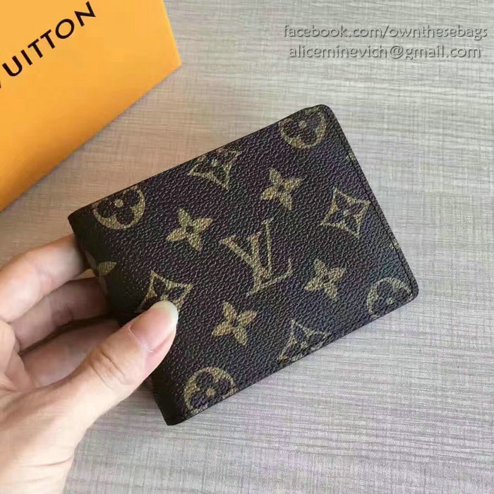 Louis Vuitton Monogram Canvas Multiple Wallet M60895