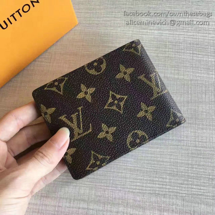 Louis Vuitton Monogram Canvas Multiple Wallet M60895