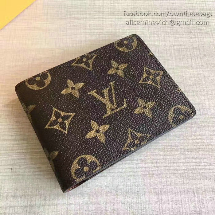 Louis Vuitton Monogram Canvas Multiple Wallet M60895