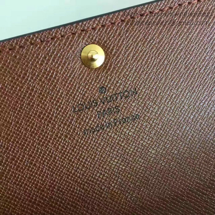 Louis Vuitton Monogram Canvas Portefeiulle Sarah Long Wallet M61735