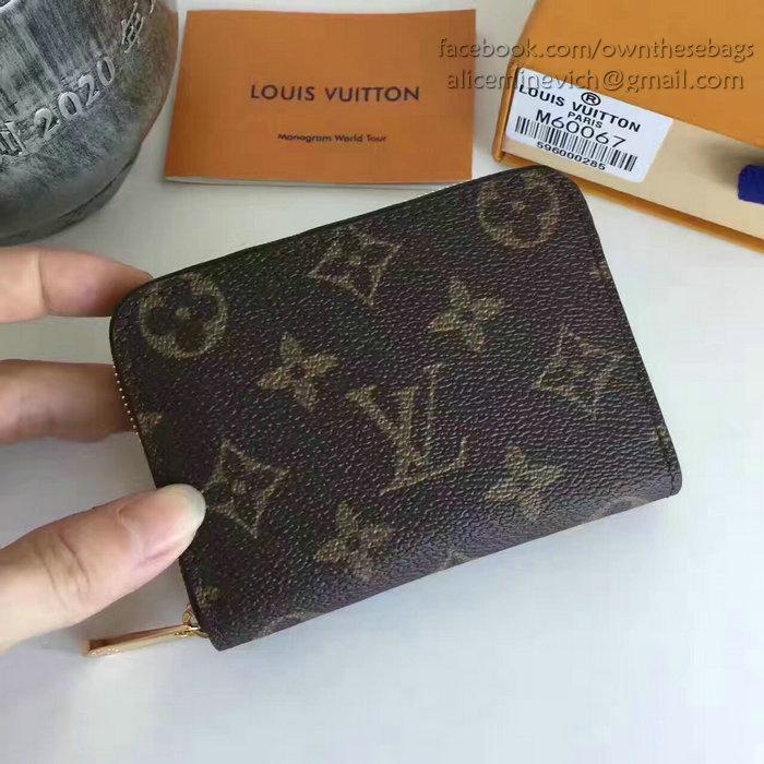 Louis Vuitton Monogram Canvas Zippy Coin Purse M60067