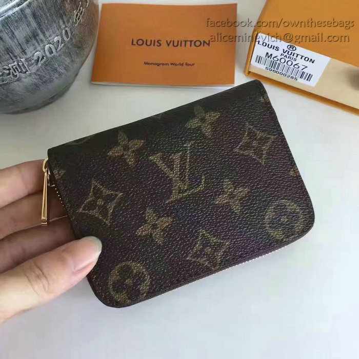 Louis Vuitton Monogram Canvas Zippy Coin Purse M60067