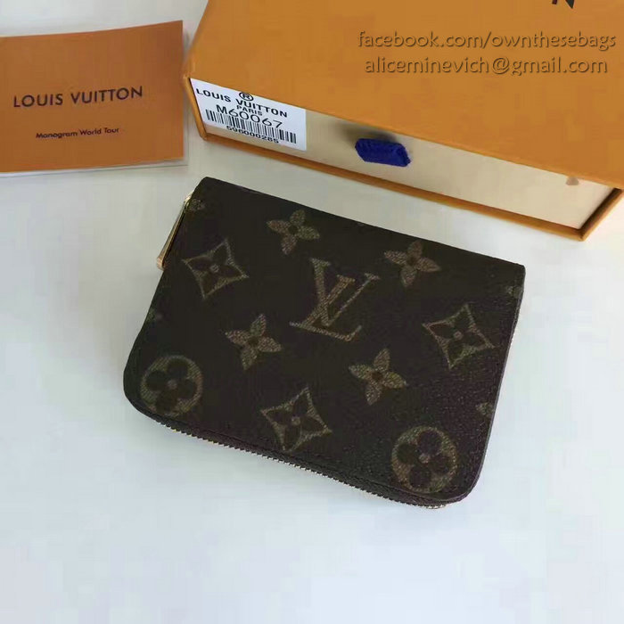 Louis Vuitton Monogram Canvas Zippy Coin Purse M60067