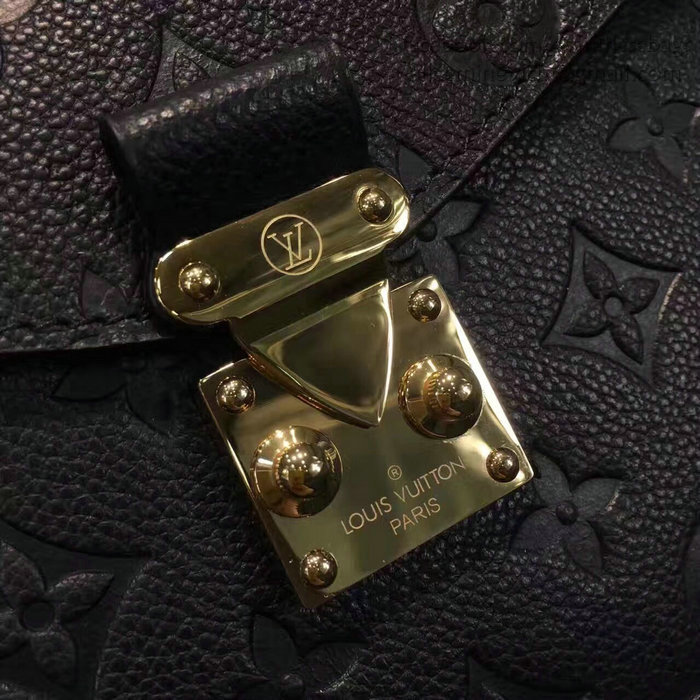 Louis Vuitton Monogram Empreinte Pochette Metis Noir M40780