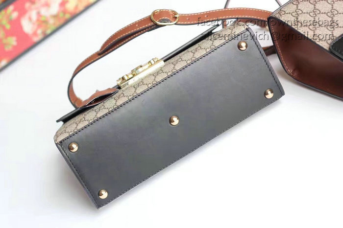 Gucci Padlock GG Supreme Top Handle Bag 453188