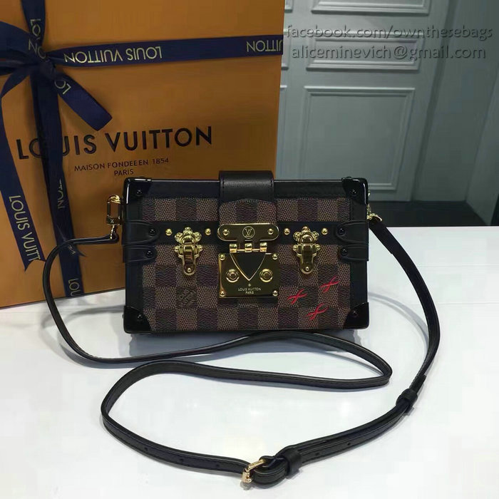 Louis Vuitton Damier Ebene Canvas Petite Malle M40273