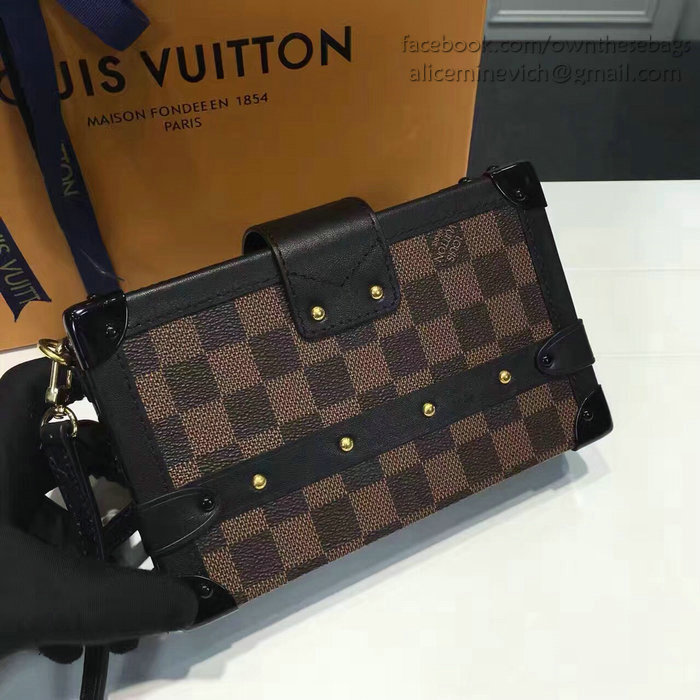 Louis Vuitton Damier Ebene Canvas Petite Malle M40273