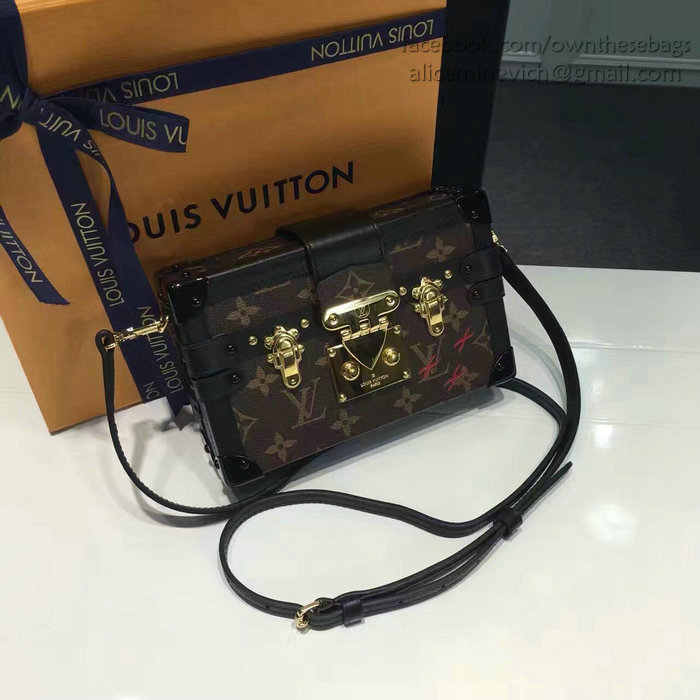 Louis Vuitton Large Monogram Canvas Petite Malle M40273