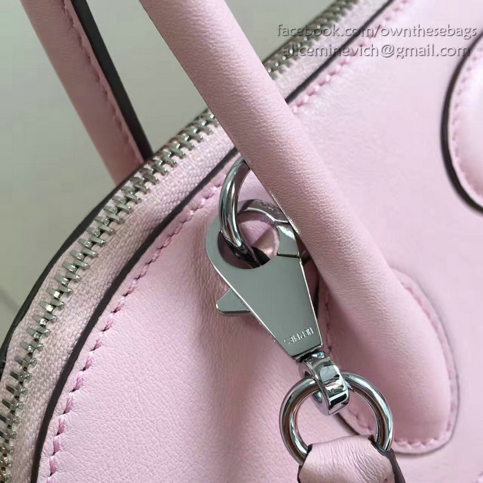 Hermes Bolide 27 Bag in Pink Swift Leather HB2701