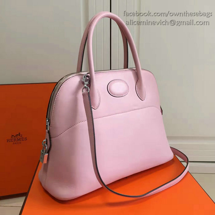 Hermes Bolide 31 Bag in Pink Swift Leather HB3101