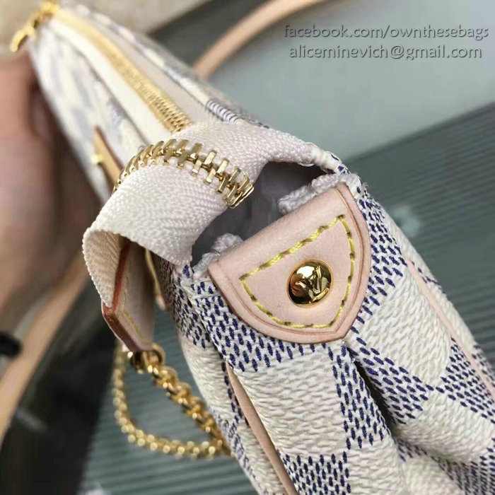 Louis Vuitton Damier Azur Canvas Eva Clutch N55214