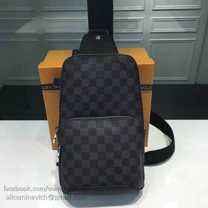 Louis Vuitton Damier Graphite Canvas Avenue Sling Bag N41719