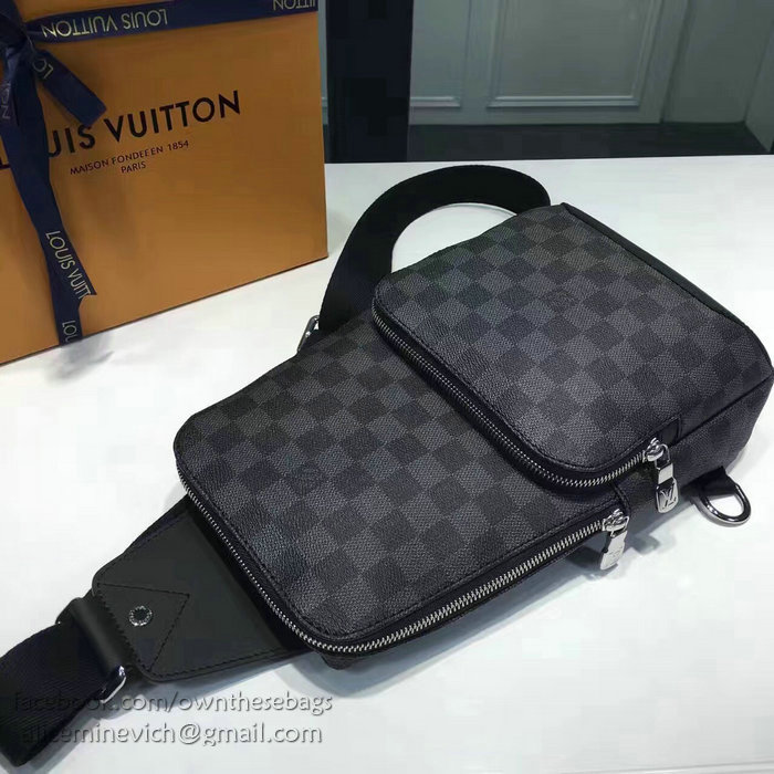 Louis Vuitton Damier Graphite Canvas Avenue Sling Bag N41719