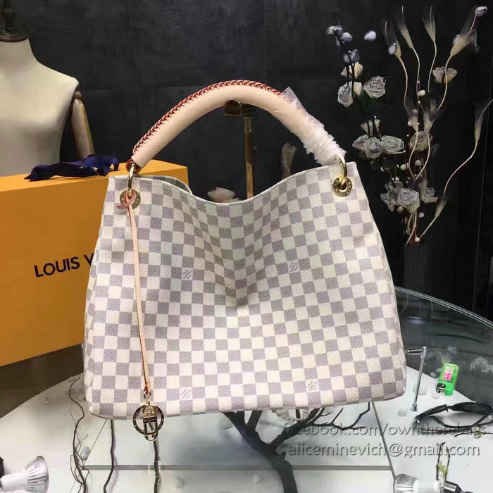 Louis Vuitton Damier Azur Canvas Artsy MM N41174