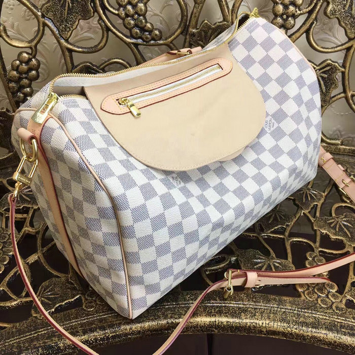 Louis Vuitton Damier Azur Canvas Speedy Bandouliere Bag N41732