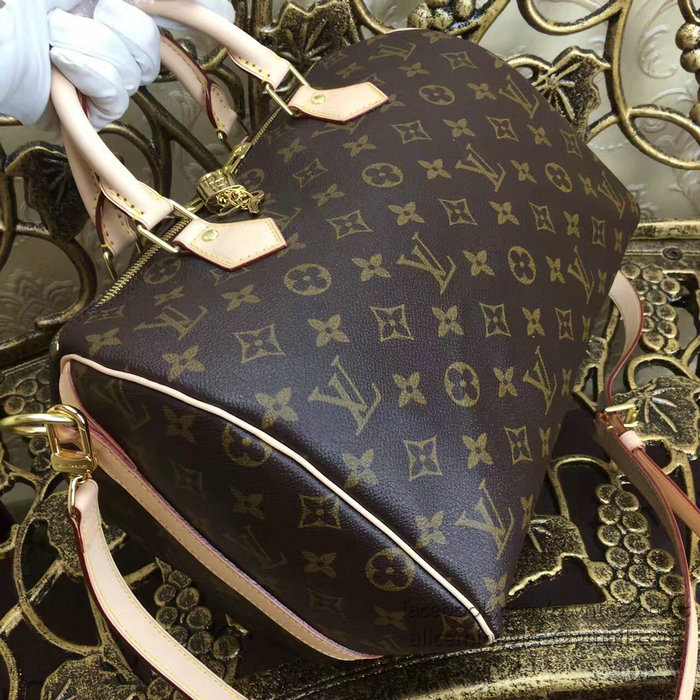 Louis Vuitton Monogram Canvas Speedy Bandouliere Bag M41111