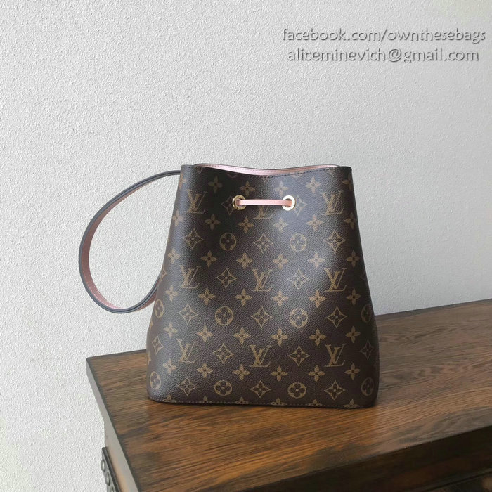 Louis Vuitton Monogram Canvas Neonoe Rose Poudre M44022