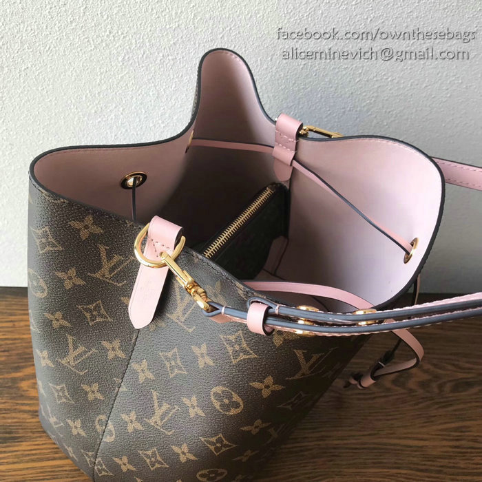 Louis Vuitton Monogram Canvas Neonoe Rose Poudre M44022