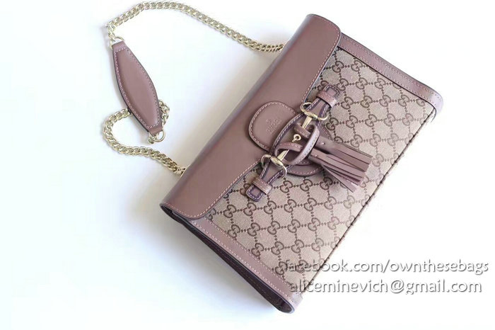 Gucci GG Supreme Chain Shoulder Bag 295402