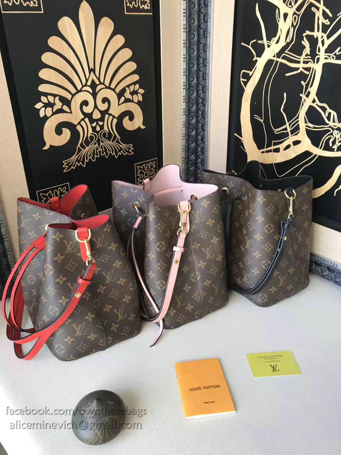 Louis Vuitton Monogram Canvas Neonoe Noir M44022