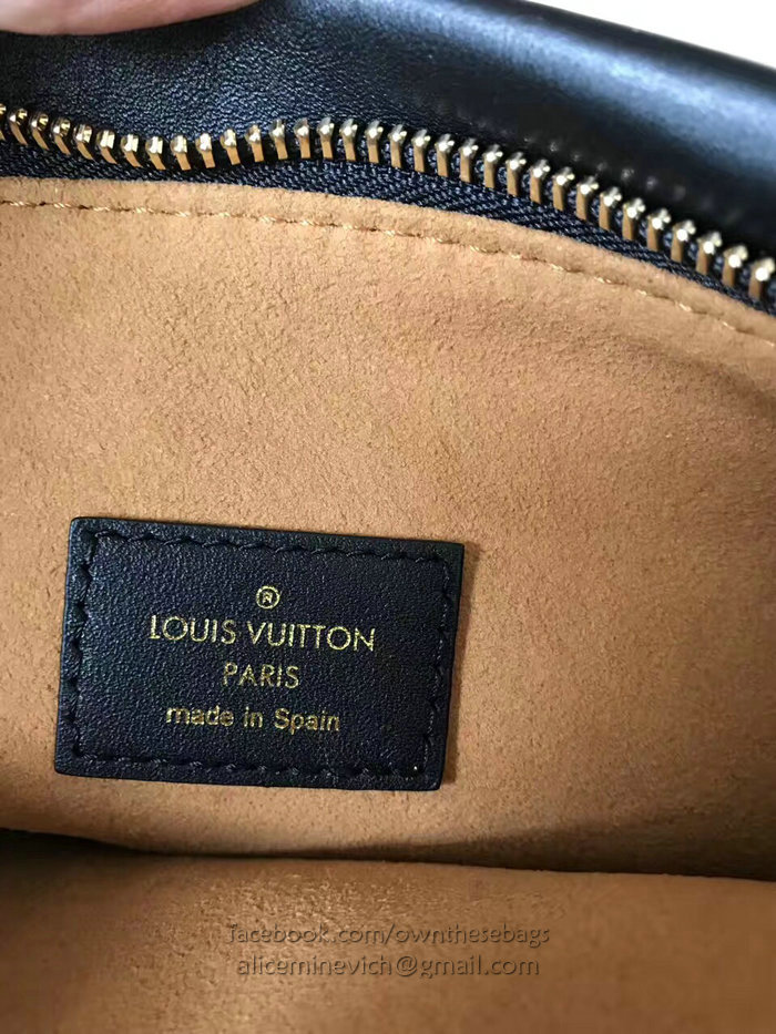 Louis Vuitton Monogram Canvas Pochette Tuileries Noir M64034