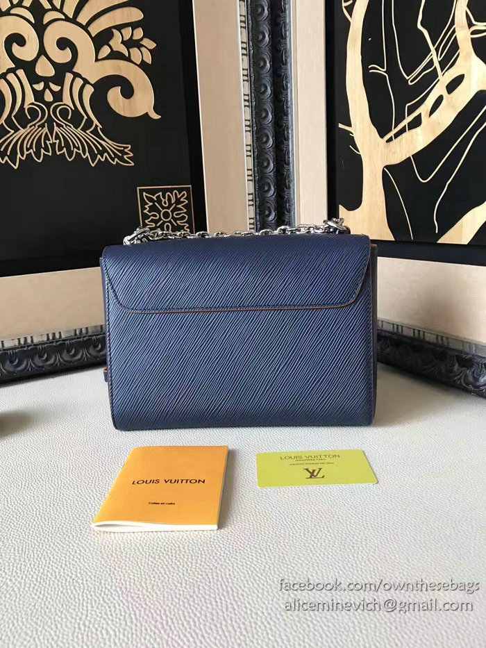 Louis Vuitton Epi Leather Twist MM Indigo M54559