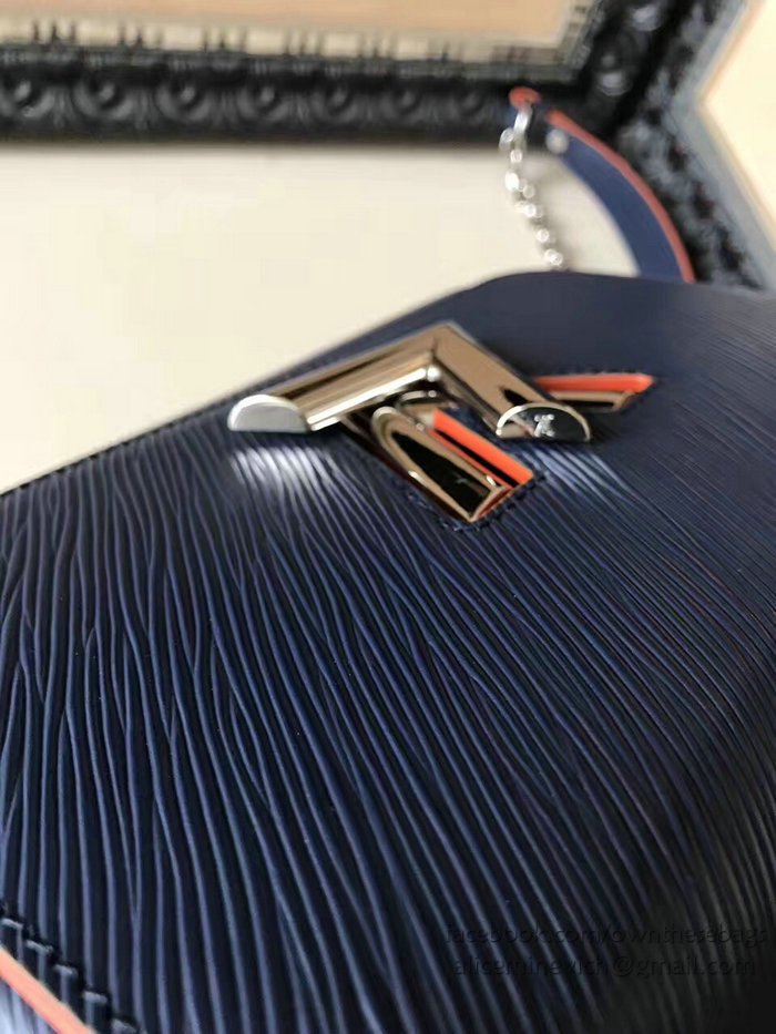 Louis Vuitton Epi Leather Twist MM Indigo M54559