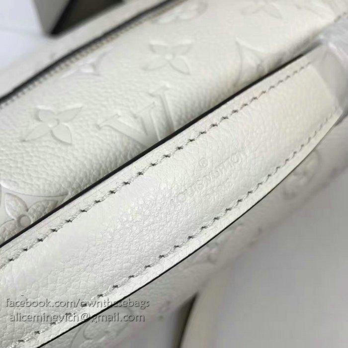 Louis Vuitton Monogram Empreinte Pochette Metis White M44071