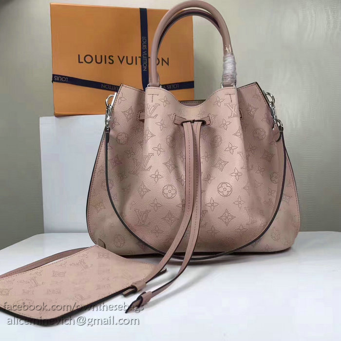 Louis Vuitton Mahina Leather Girolata Magnolia M54401