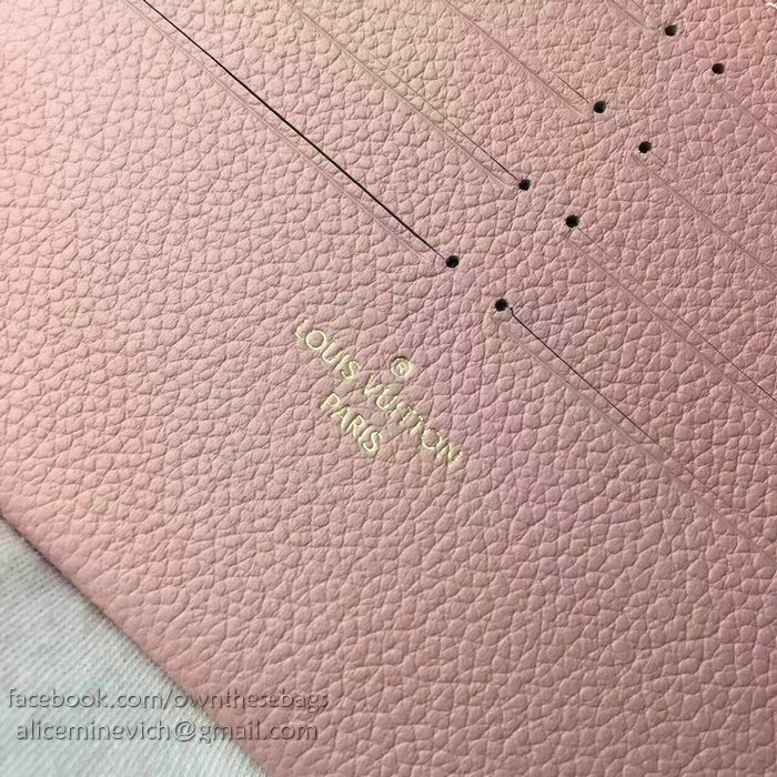 Louis Vuitton Monogram Empreinte Pochette Felicie Pink M64065