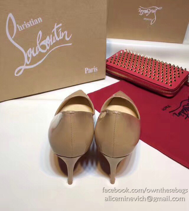 Christian Louboutin Mid-heel Pump Beige CL005