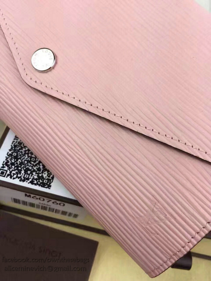 Louis Vuitton Epi Leather Sarah Wallet Pink M60724