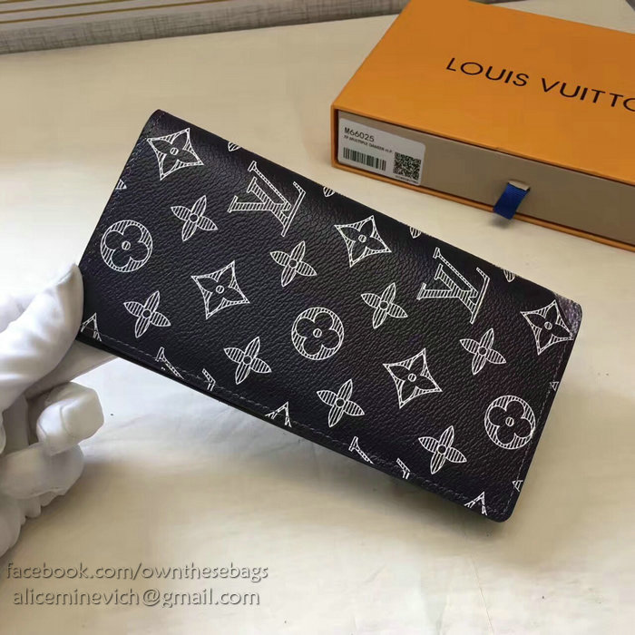 Louis Vuitton Monogram Canvas Brazza Wallet Encre M66933