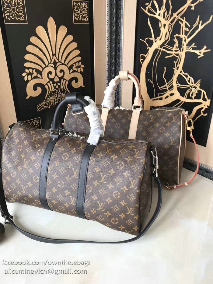 Louis Vuitton Monogram Canvas Keepall Bandouliere 45 M56711