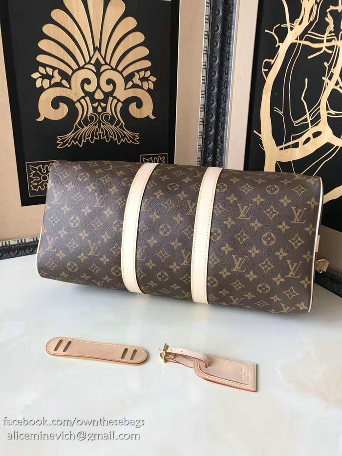 Louis Vuitton Monogram Canvas Keepall Bandouliere 45 M56711