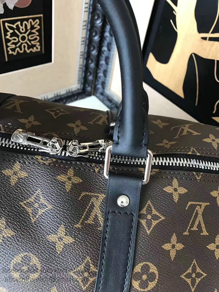 Louis Vuitton Monogram Canvas Keepall Bandouliere 45 M56711