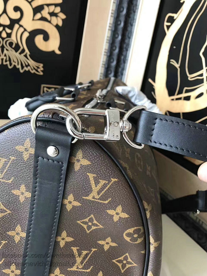 Louis Vuitton Monogram Canvas Keepall Bandouliere 45 M56711