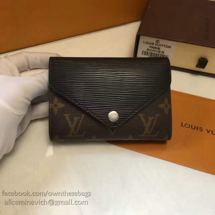 Louis Vuitton Monogram Canvas Wallet Noir M60494