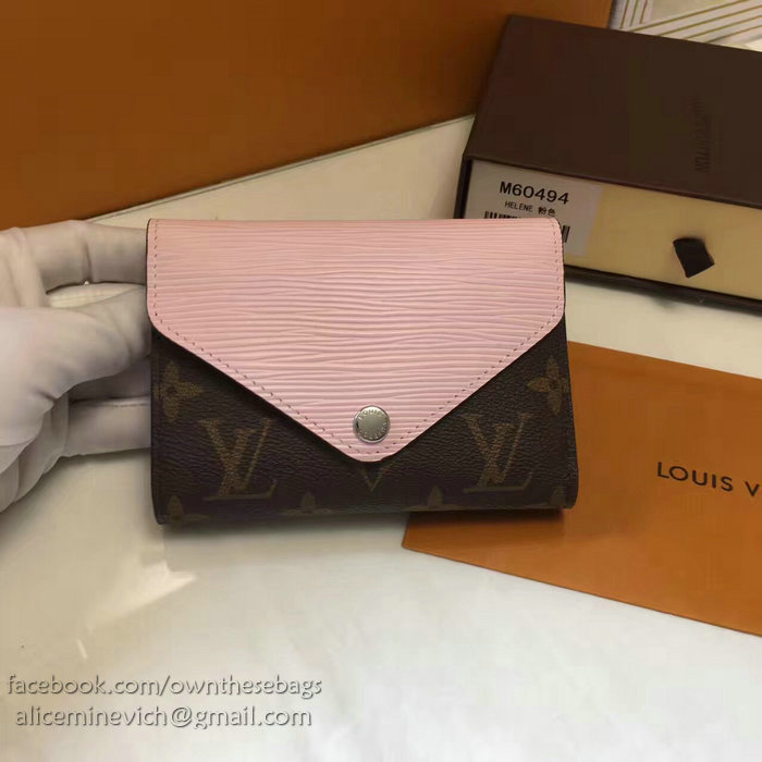 Louis Vuitton Monogram Canvas Wallet Pink M60494