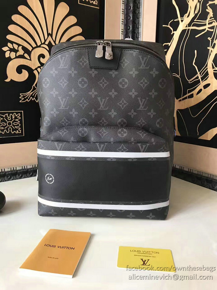 Louis Vuitton Monogram Eclipse Canvas Apollo Backpack M43408