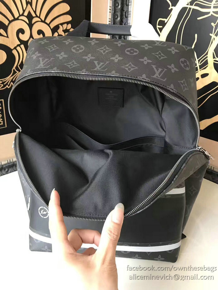 Louis Vuitton Monogram Eclipse Canvas Apollo Backpack M43408