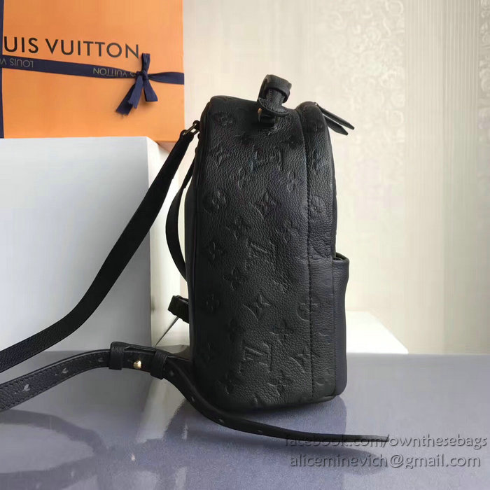 Louis Vuitton Monogram Empreinte Sorbonne Backpack Noir M44016