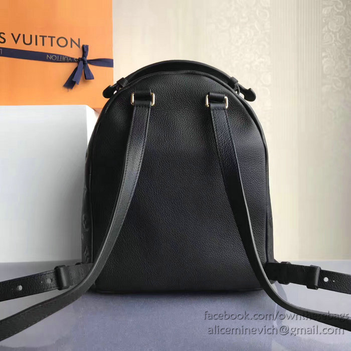 Louis Vuitton Monogram Empreinte Sorbonne Backpack Noir M44016