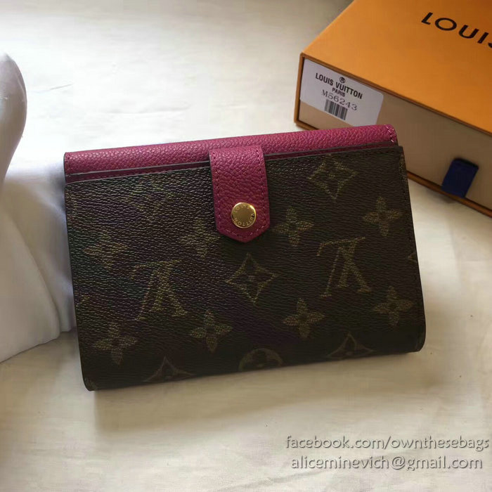 Louis Vuitton Pallas Compact Wallet Burgundy M64072